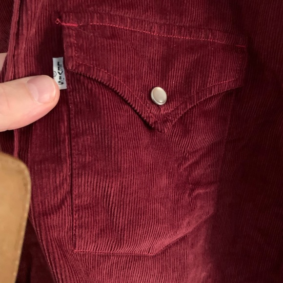 2012 Levis corduroy western shirt from “Levis vintage” collection. Unworn. - Picture 3 of 4